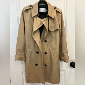 Coach Tan Trench Coat for Men
